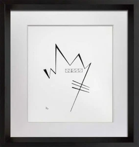 Wassily KANDINSKY Lithographie Limited Edition * Schild mit individuellem Archivrahmen - Bild 1 von 4