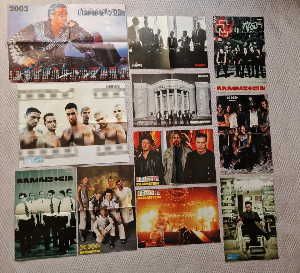Rammstein posters - Image 1 of 1