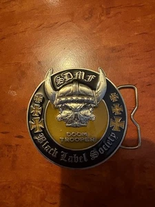 Black Label Society Doom Trooper Belt Buckle - Picture 1 of 2
