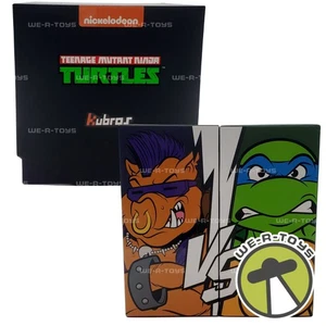 Teenage Mutant Ninja Turtles Kubros Block Sets Leonardo vs Bebop SDCC Exclusive - Picture 1 of 12