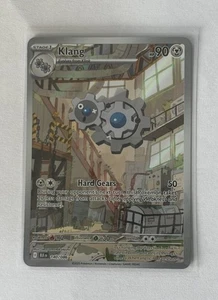 Juego de cartas coleccionables Klang 140/086 Sv: Black Bolt casi nuevo Holo Pokemon - Imagen 1 de 2