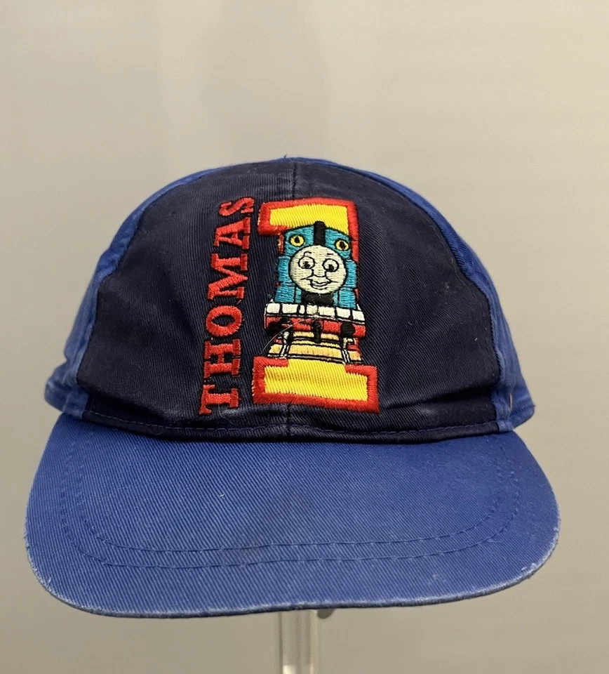 Винтажная детская кепка 1998 Limited Thomas The Tank Engine And Friends темно-синяя - Изображение 1 из 4