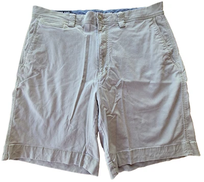 Pantalones Cortos Kirkland Signature Para Hombre 34 Beige Bolsillo Mezcla Algodón Foto 1 de 4