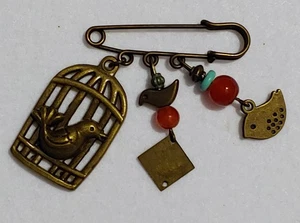 Vintage - Spilla Spilla di Sicurezza - Charm - Casa Bard & Bard - 1 3/4 in Spilla Safty - Foto 1 di 10