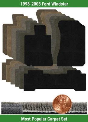 Набор ковриков Lloyd Custom Ultimat для Ford Windstar 1998-2003 годов выпуска (3 штуки) #M4K - Изображение 1 из 4