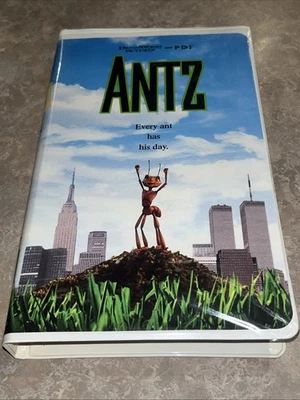 VINTAGE Antz 1999 Clamshell VHS Tape ***TESTED*** - Image 1 of 4