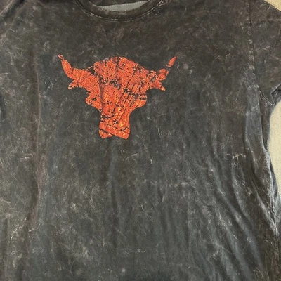 WWF Wrestling The Rock Just Bring It! Final Boss Dwayne Johnson Sz XL New 2000 - Image 1 of 4