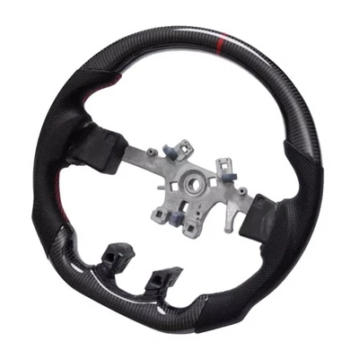 for Dodge RAM 1500 Sport Steering Wheel - Genuine Carbon Fiber & Leather Wrap - Image 1 of 4