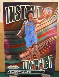2022-23 Panini Prizm Jalen Williams #11 Instant Impact - Thunder - Picture 1 of 2