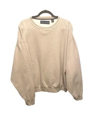 Sudadera Nicklaus Beige Cuello Redondo Golf Hombre Pullover 2XL ¡SÚPER SUAVE! Foto 1 de 4