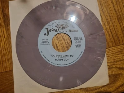 BUDDY GUY - You Sure Can't Do - Jewel Records Coloured Vinyl 1994 7” Blues - Image 1 of 4