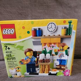 LEGO (40121) Seasonal: Painting Easter Eggs Spring City New Sealed Retired 2015