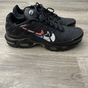 Nike Air Max Plus TN Multi Swoosh schwarz weiß blau FJ4224-001 Herren Größe 11,5 - Bild 1 von 7