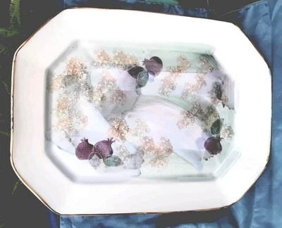 🫐 Robert Gordon Australia PLUM FRUIT 45cm LARGE Serving Platter Entertaining AU - image 1 of 4