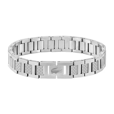 LACOSTE Armband Neu Hochwertigem Edelstahl Farbe Silber Unisex ohne OVP. - Bild 1 von 4
