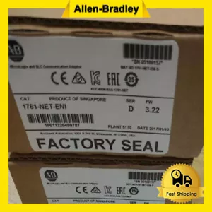 NEW Allen Bradley 1761-NET-ENI SER D MicroLogix and SLC Communication Adaptor US - Picture 1 of 3
