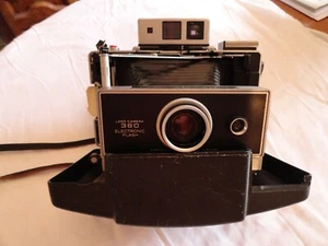 Polaroid 360 Land Camera Electronic Flash in Original Tragetasche - Select. Timer - Bild 1 von 2