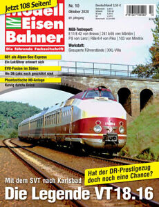 ModellEisenBahner Oktober 10.2020 - DIE LEGENDE VT 18.16 - Neuwertig*