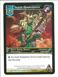 World of Warcraft - Zenith Shadowforce - Dark Portal Oversize Card 9/18 - Picture 1 of 4