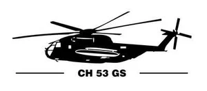 Sikorsky CH53 GS Aufkleber - Bild 1 von 1