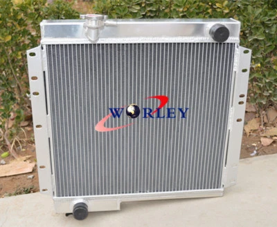 62MM 3 CORE ALUMINUM RADIATOR for TOYOTA LAND CRUISER BJ40 BJ42 MT manual 3 row - Image 1 of 4
