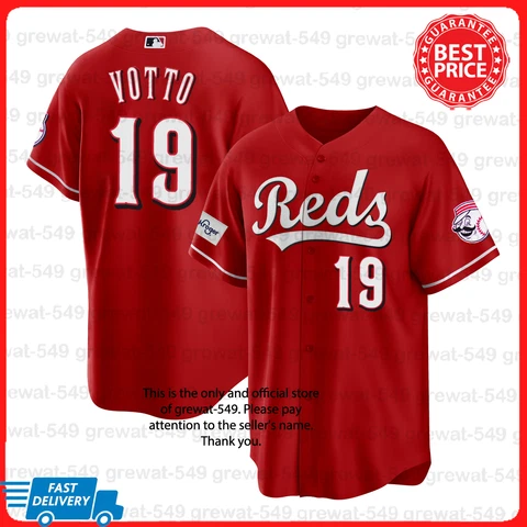 Joey Votto #19 Cincinnati Reds 2023 Season Red Jsy Fanmade All Size Cover