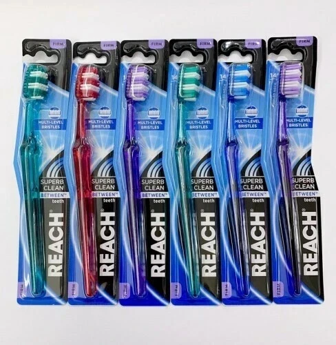 6 x Reach Between Toothbrush FIRM - Image 1 of 1