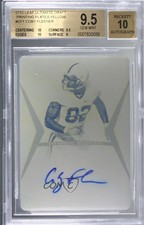 2012 Ultimate Leaf Draft 1/1 Coby Fleener BGS 9.5 GEM MINT Rookie Auto RC 0s3