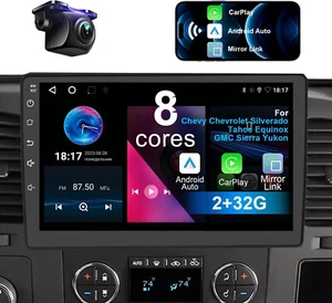 Carplay estéreo Chevy Chevrolet Silverado Tahoe Equinox GMC Sierra Yukon 2985 - Imagen 1 de 6