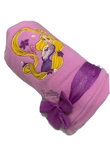 Disney Personalisierte "Emily" Disney Prinzessin Rapunzel Fleece Überwurf Decke - Bild 1 von 9