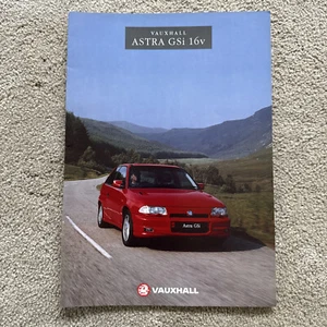 Vauxhall Astra GSi 2.0 16v Mk3 1991-92 UK Market Sales Brochure - Picture 1 of 4