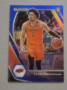 CADE CUNNINGHAM 2021-2022 PANINI BLUE PRIZM /199 #1 basketball CARD nba ROOKIE - Picture 1 of 4