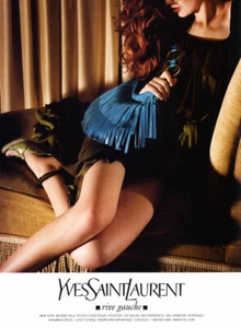 2004 YSL Legs shoes bag fashion 1-page MAGAZINE AD - Bild 1 von 1