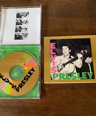 ELVIS PRESLEY Collectors Edition - 24 Karat Gold Disk Music CD PERFECT CONDITION - Image 1 of 4