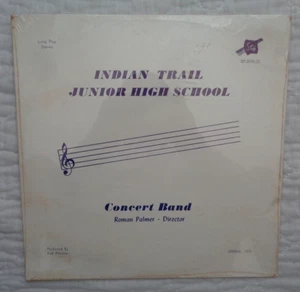 Indian Trail Junior High School Concert Band Spring 1971 lp, SO RARE,SEALED MINT - Picture 1 of 2