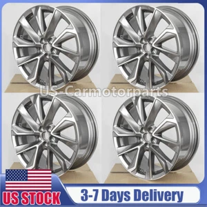 Set of 4 NEW 18 Inch Alloy Replacement Wheel Rim For 2019-2024 Toyota Corolla US - Picture 1 of 18