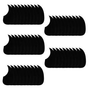 Pack 400 piezas Golpeadores de Guitarra Acústica Forma de Coma Protector de Selección Autoadhesivo Negro - Imagen 1 de 7