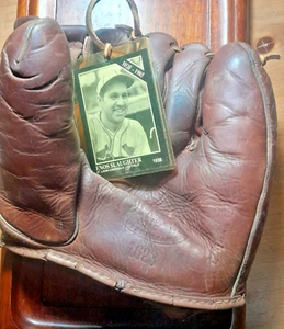 Guanto vintage "Country" Enos Slaughter anni '40 JC Higgins modello 1623 Fielders Mit - Foto 1 di 7