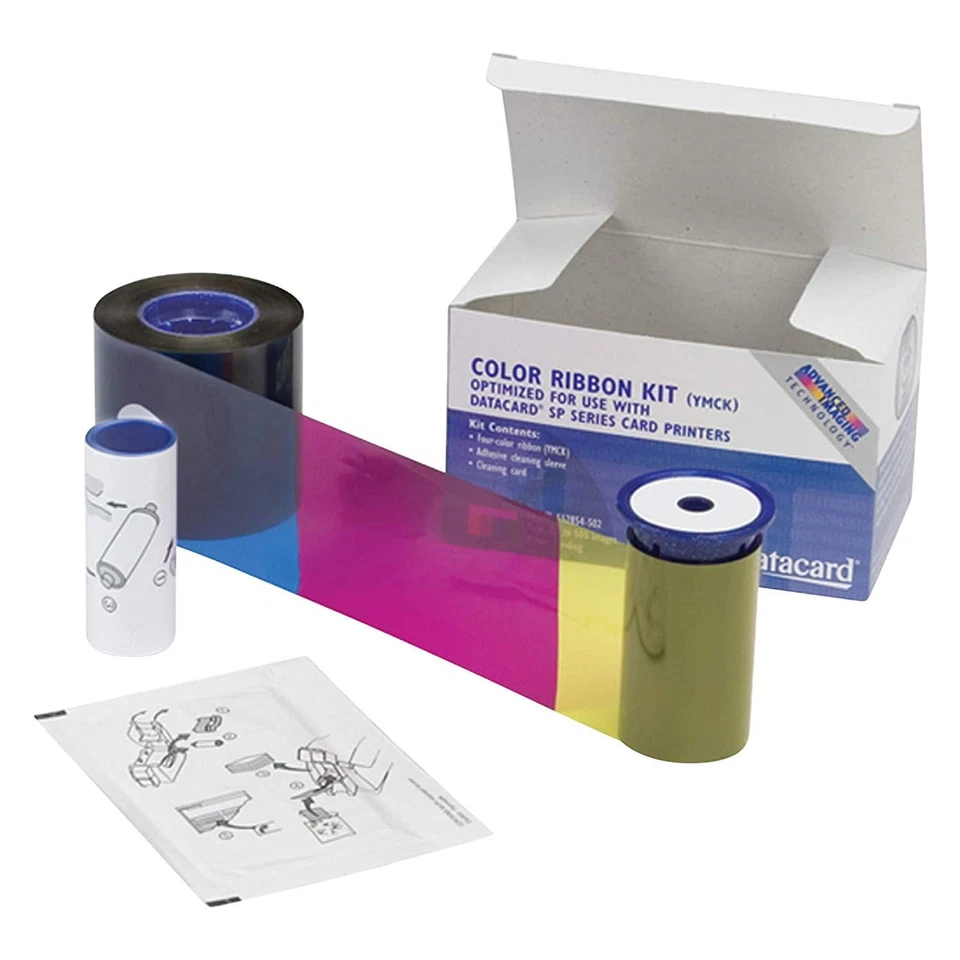 Datacard 534000-006 Color Ribbon - YMCKT-KT Replaces 552854-506 - 300 Prints