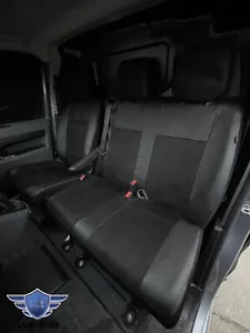 PEUGEOT EXPERT 2018 - 2025 ART. LEATHER & ALICANTE TAILORED SEAT COVERS - Picture 1 of 9