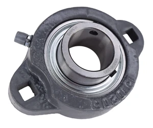 1-1/4" Ductile Iron Two Bolt Flange Bearing SBFTD206-20G FHSFX206-20G LFT-20S - Picture 1 of 4