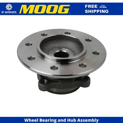 Conjunto de cojinete de rueda y buje delantero MOOG 1994-1999 Dodge Ram 2500 4x4 Foto 1 de 4