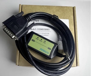1PC IC690USB901 FANUC PLC Programming Cable USB To GE90 SNP 90/30 90/70 Micro X2 - Picture 1 of 2
