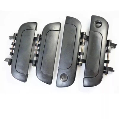 Manija de puerta exterior delantera trasera izquierda derecha 4 piezas para Suzuki Esteem Baleno 1995-2001 Foto 1 de 4