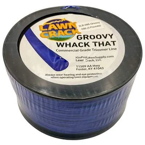 .095 Groovy Trimmer Line 3 Pounds Commercial Grade Lawn Crack - Picture 1 of 6