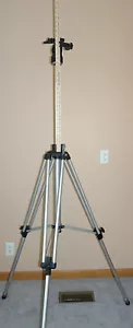 BOGEN Heavy Duty SILVER PROFESSIONAL TRIPOD 3040 with BOGEN FLUID HEAD 3063 * - Picture 1 of 13