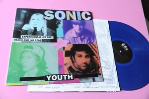 SONIC YOUTH LP EXPERIMENTAL JET SET ORIG US 1994 EX+ BLUE VINYL - Picture 1 of 1