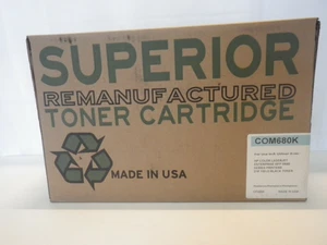 NEW Superior Remanufactured Toner Lexmark 21k Yield Black Toner COM680K NIB