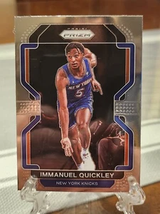 2021-22 PRIZM Basketball Immanuel Quickley #129 - Picture 1 of 2