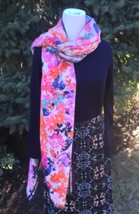 NEU J.Crew Schal Ringelblume Blume One Size - Bild 1 von 4